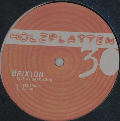 Brixton - Live At Oper 3000 | Holzplatten (HOLZ 30) - 2