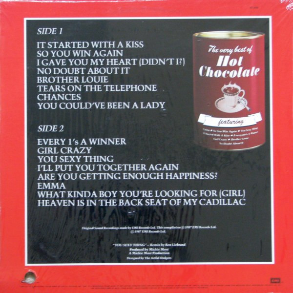 Hot Chocolate - The Very Best Of Hot Chocolate | Capitol Records (ST 6556) - 2 Hot Chocolate - The Very Best Of Hot Chocolate | Capitol Records (ST 6556) - 2