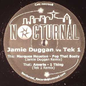Marques Houston / Amerie - Pop That Booty / 1 Thing (Remixes) | Nocturnal Records (nocroo8)