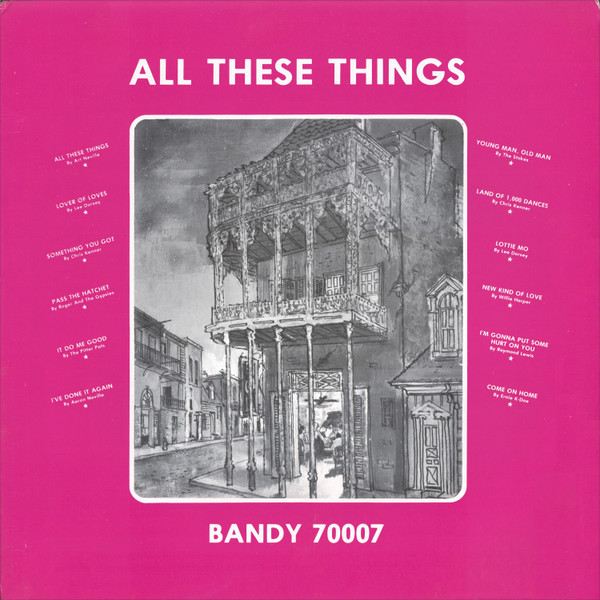 Various - All These Things | Bandy Records (70007)