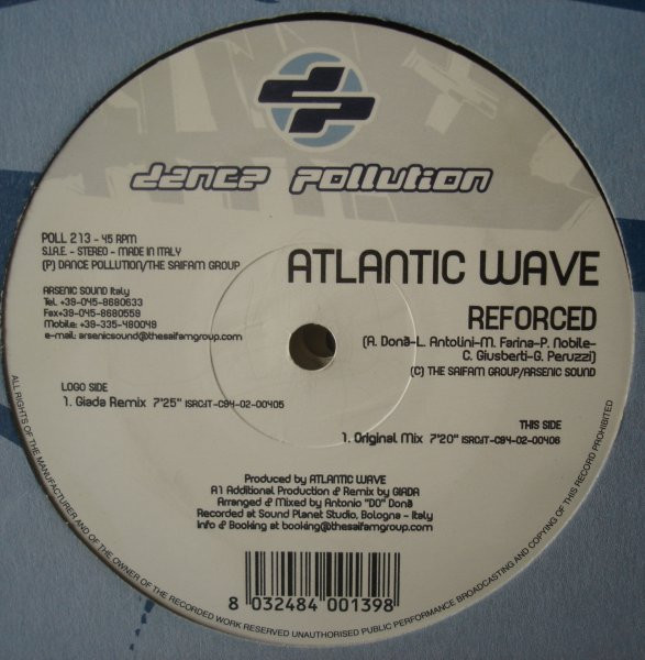 Atlantic Wave - Reforced | Dance Pollution (POLL 213)