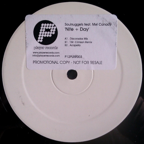 Soulnuggets Feat. Mel Canady - Nite + Day | Player Records (12PLRR003)