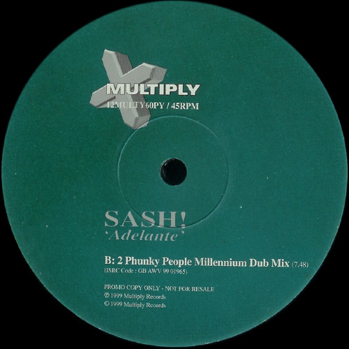 Sash! - Adelante | Multiply Records (12MULTY60PY) - 2