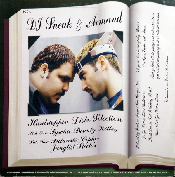 DJ Sneak & Armand Van Helden - Hardsteppin Disko Selection | Relief Records (RR 767) - 2