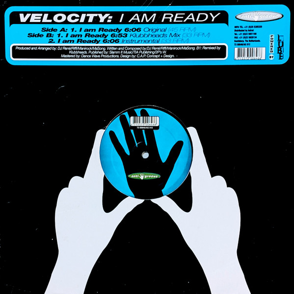 Velocity - I Am Ready | Anti-Groove Records (AG 012)