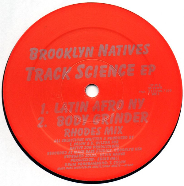 Brooklyn Natives - Track Science EP | Freeze Records (FEP-01)