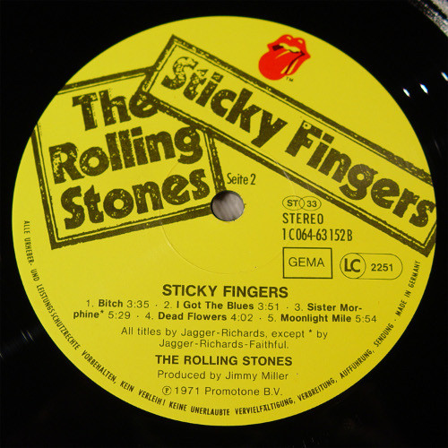 The Rolling Stones - Sticky Fingers | Rolling Stones Records (1C 064-63 152) - 4