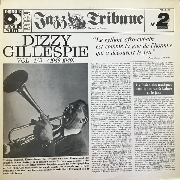Dizzy Gillespie - Dizzy Gillespie Vol 1/2 (1946-1949) | RCA (PM 42 408)