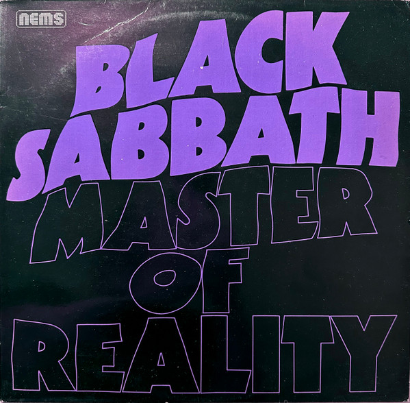 Black Sabbath - Master Of Reality | NEMS (NEL 6004)