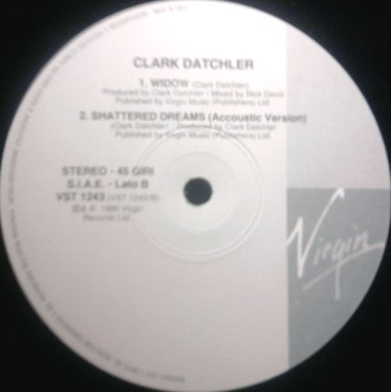 Clark Datchler - Crown Of Thorns | Virgin (VST 1243) - 3 Clark Datchler - Crown Of Thorns | Virgin (VST 1243) - 3