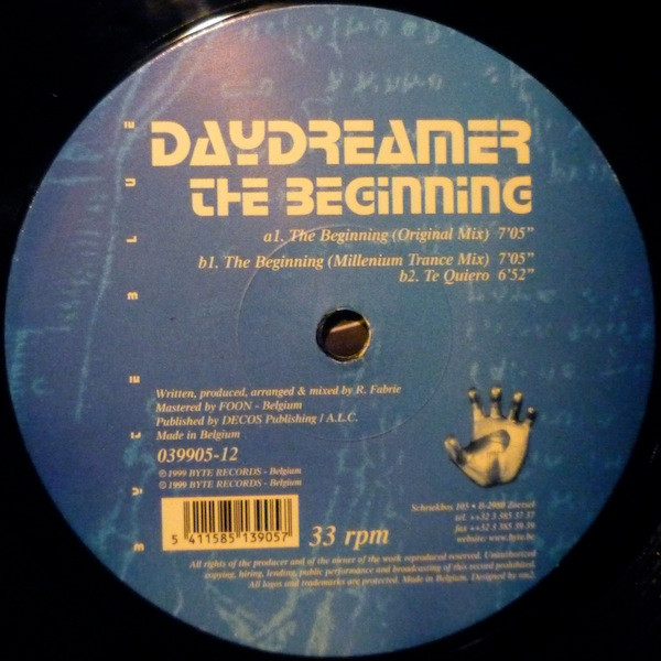 Daydreamer - The Beginning | Byte Blue (039905-12)