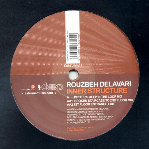 Rouzbeh Delavari - Inner Structure | Deep Records (DEEP015) - main