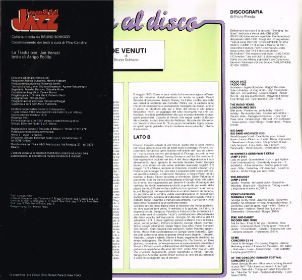 Joe Venuti - Joe Venuti | Fabbri Editori (GdJ 04) - 3