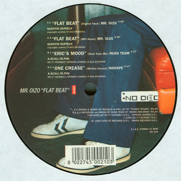 Mr. Oizo - Flat Beat | No Disc (ND 199) - 4