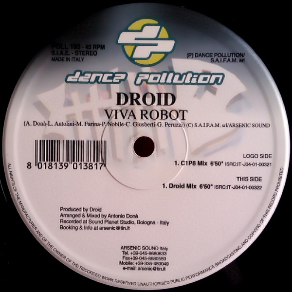 Droid - Viva Robot | Dance Pollution (POLL 193) - main