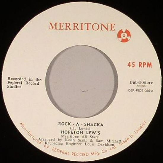 Hopeton Lewis - Rock - A - Shacka / I Don't Want Trouble | Merritone (none)