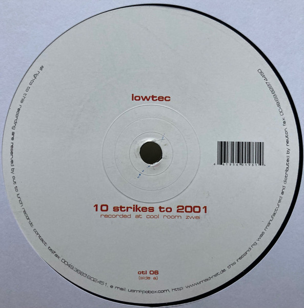 Lowtec - 10 Strikes To 2001 | Out To Lunch (otl 06)