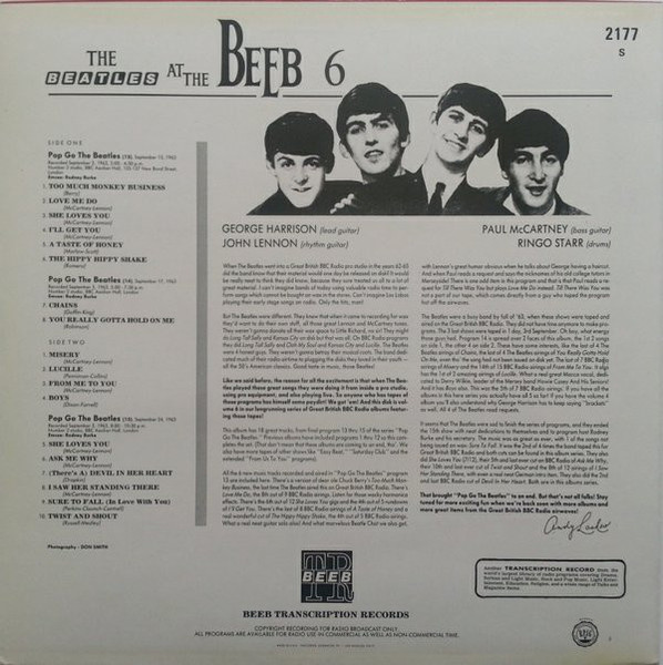 The Beatles - The Beatles At The Beeb Vol. 5 & 6 | Beeb Transcription Records (BB 2176/S) - 4 The Beatles - The Beatles At The Beeb Vol. 5 & 6 | Beeb Transcription Records (BB 2176/S) - 4
