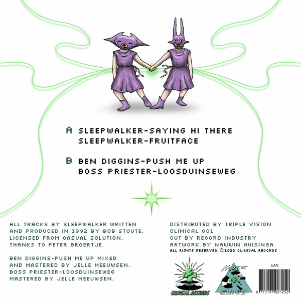 Sleepwalker , Boss Priester , Ben Diggins - Various Artists 001 | Clinical Records (CLINICAL001) - 2