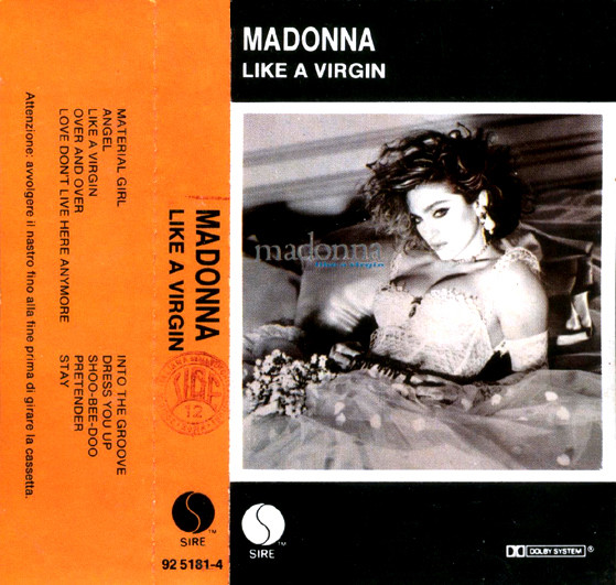 Madonna - Like A Virgin | Sire (92 5181-4)