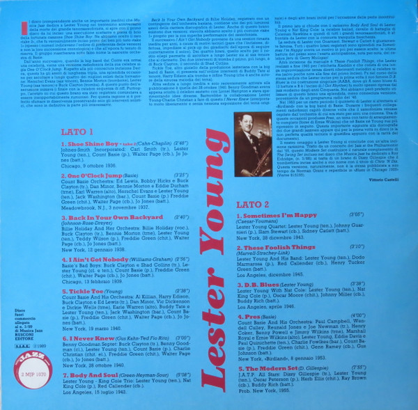 Lester Young - Lester Young | Musica Jazz (2MJP 1070) - 2
