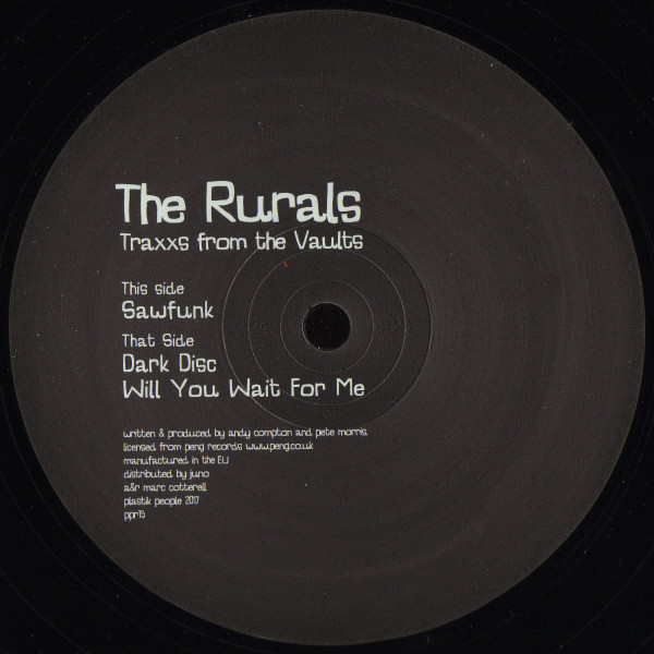 The Rurals - Traxxs From The Vaults | Plastik People Recordings (ppr15)