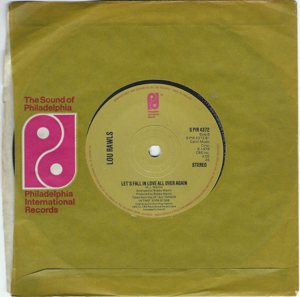 Lou Rawls - You'll Never Find Another Love Like Mine | Philadelphia International Records (S PIR 4372) - 4