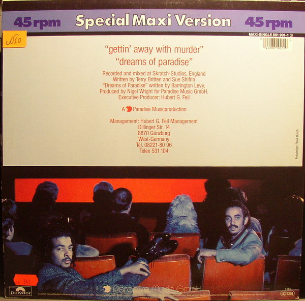 Mystic Rhythm - Gettin' Away With Murder | Polydor (881 901-1)