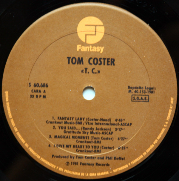 Tom Coster - T.C. | Fantasy (S 60.686) - 2