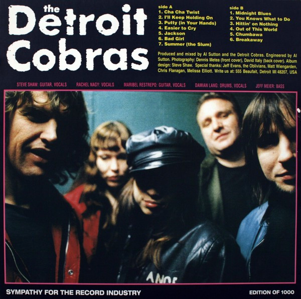 The Detroit Cobras - Mink Rat Or Rabbit | Sympathy For The Record Industry (SFTRI 525) - 2