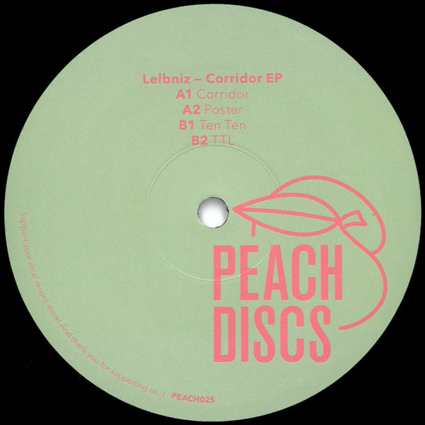 Leibniz - Corridor EP | Peach Discs (PEACH025) - 2 Leibniz - Corridor EP | Peach Discs (PEACH025) - 2