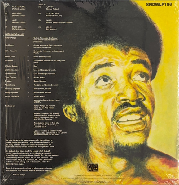 Rick Asikpo , Afro Fusion - Got To Be Me | Soundway (SNDWLP166) - 2