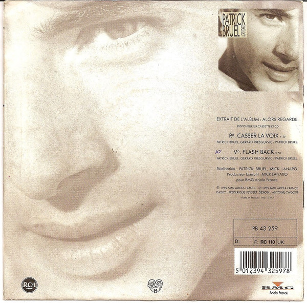Patrick Bruel - Casser La Voix | RCA (PB43259) - 2