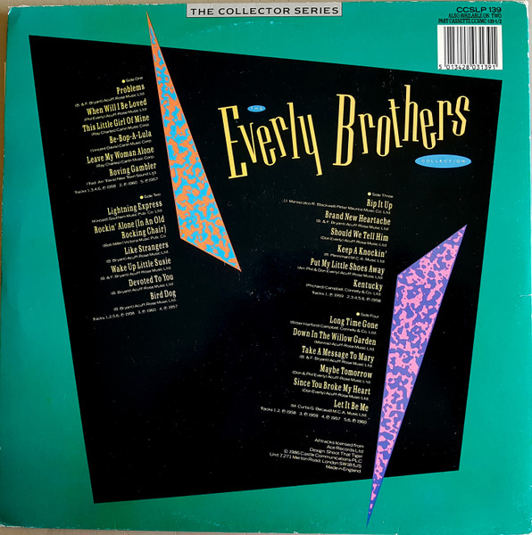 Everly Brothers - The Everly Brothers Collection | Castle Communications (CCSLP 139) - 2