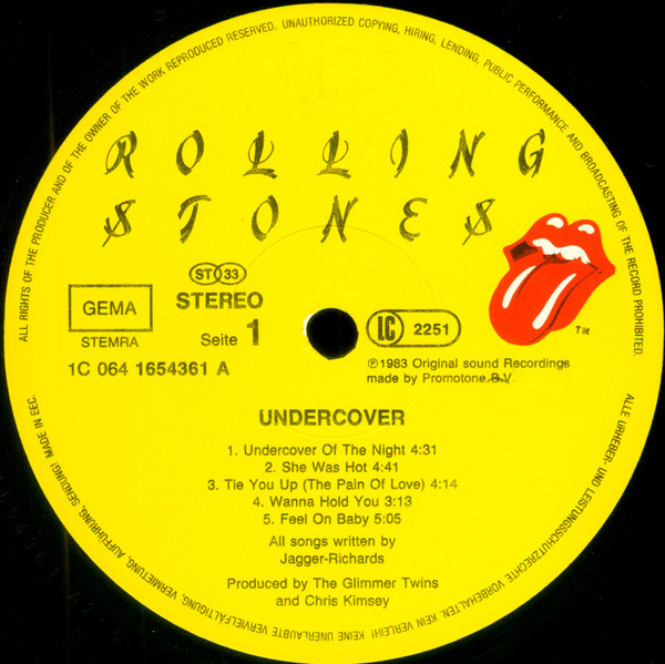 The Rolling Stones - Undercover | Rolling Stones Records (1C 064 1654361) - 5