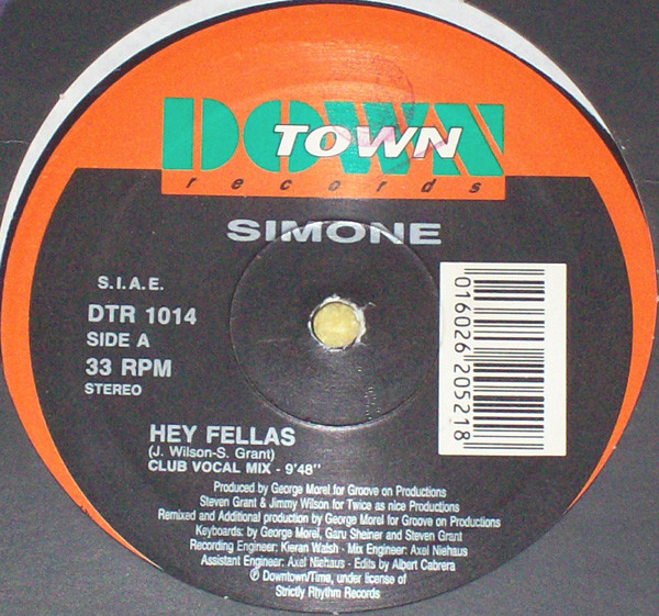 Simone - Hey Fellas | Downtown (DTR 1014)