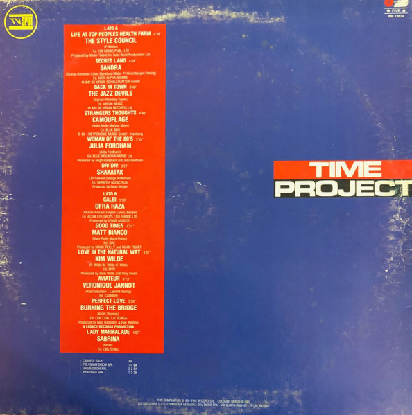 Various - Time Project | Five (50 FM 13634) - 2