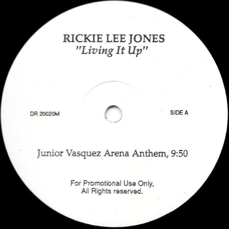 Rickie Lee Jones - Living It Up | Not On Label (DR 20020M) - main
