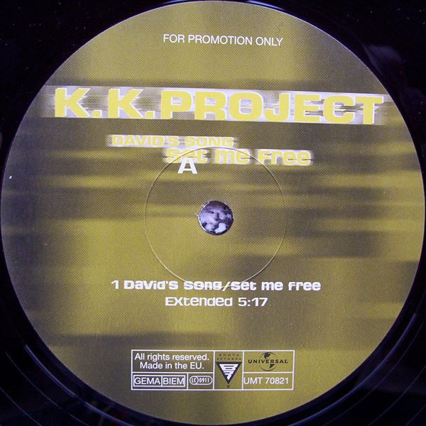 K.K. Project - David's Song (Set Me Free) | Booya Records (UMT 70821) K.K. Project - David's Song (Set Me Free) | Booya Records (UMT 70821)