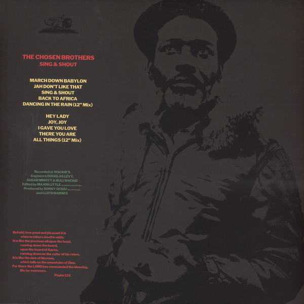 The Chosen Brothers - Sing & Shout | Wackie's (W-2457) - 2