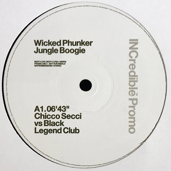 Wicked Phunker - Jungle Boogie | INCredible (INCP11LPS)