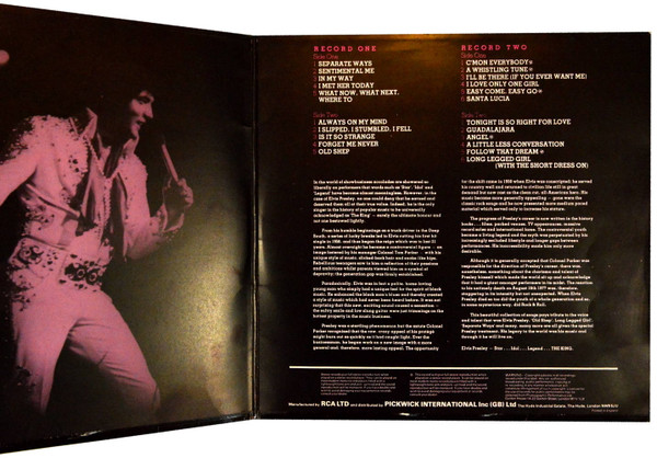 Elvis Presley - The Elvis Presley Collection Vol.2 (2LP) [Vinyl] | Camden (PDA 042) - 3