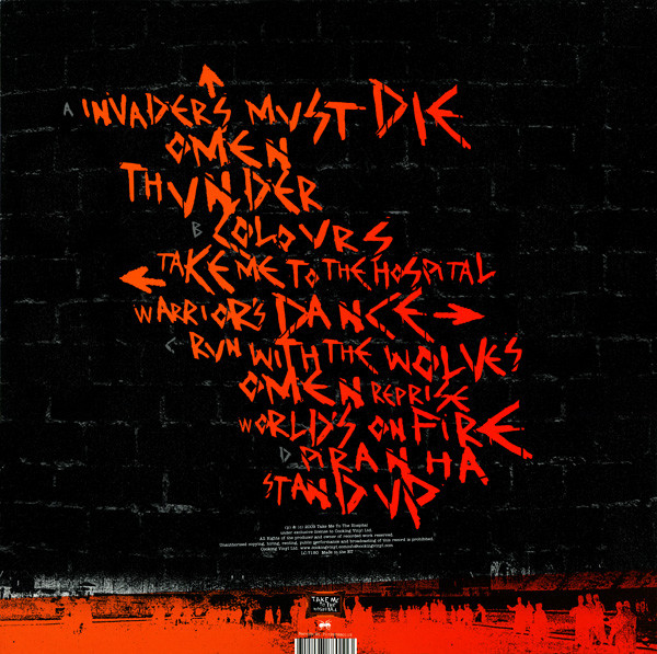 The Prodigy - Invaders Must Die | Take Me To The Hospital (HOSPLP001) - 2