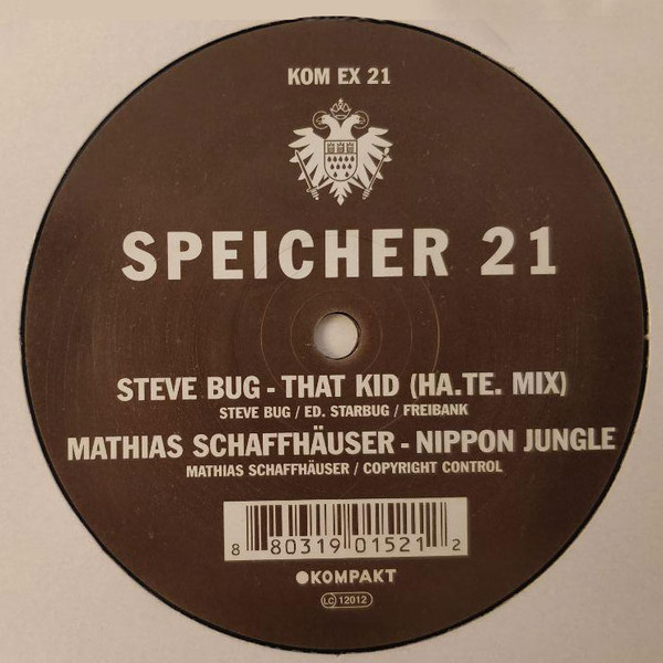 Steve Bug / Mathias Schaffhäuser - Speicher 21 | Kompakt Extra (KOM EX 21)