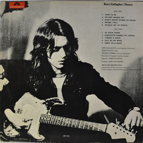 Rory Gallagher - Deuce | Polydor (2383 076) - 2 Rory Gallagher - Deuce | Polydor (2383 076) - 2