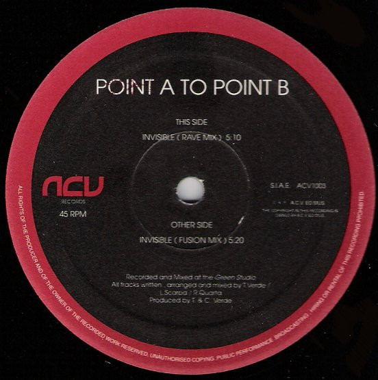 Point A To Point B - Invisible | ACV (ACV1003)