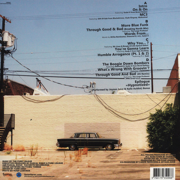 The Funk League - Funky As Usual | Favorite Recordings (FVR056LP) - 2