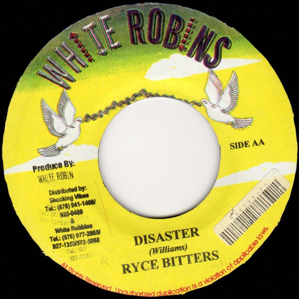 Natural Black / Ryce Bitters - Third World War / Disaster | White Robins (none) - 2