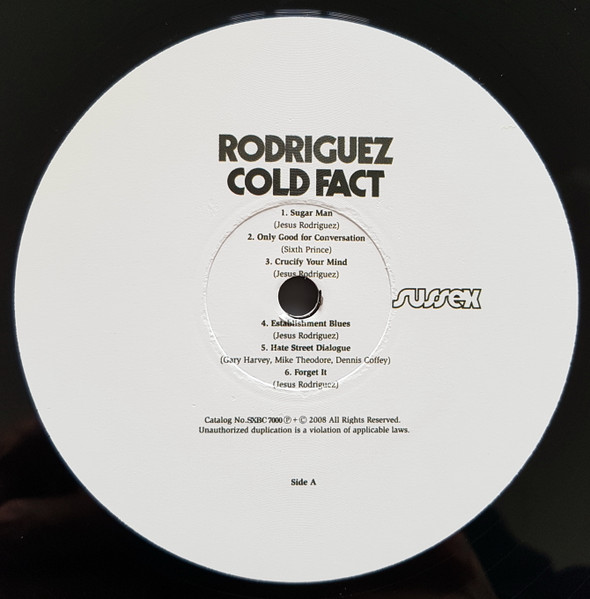 Sixto Rodriguez - Cold Fact | Sussex (SXBS 7000) - 3