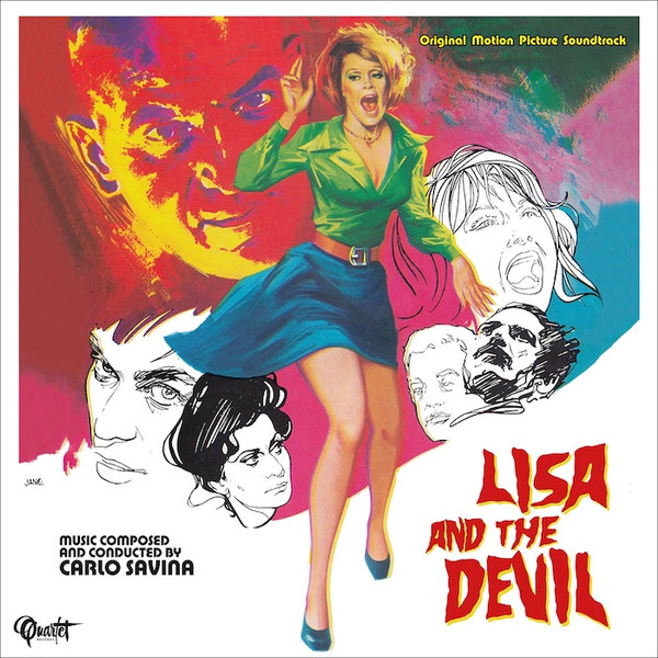 Carlo Savina - Lisa And The Devil (Original Motion Picture Soundtrack) | Quartet Records (QRLP29)